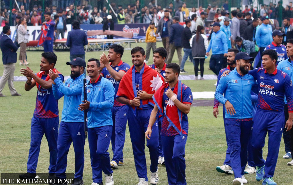 TU cricket ground erupts in joy as Nepal lift ACC Premier Cup