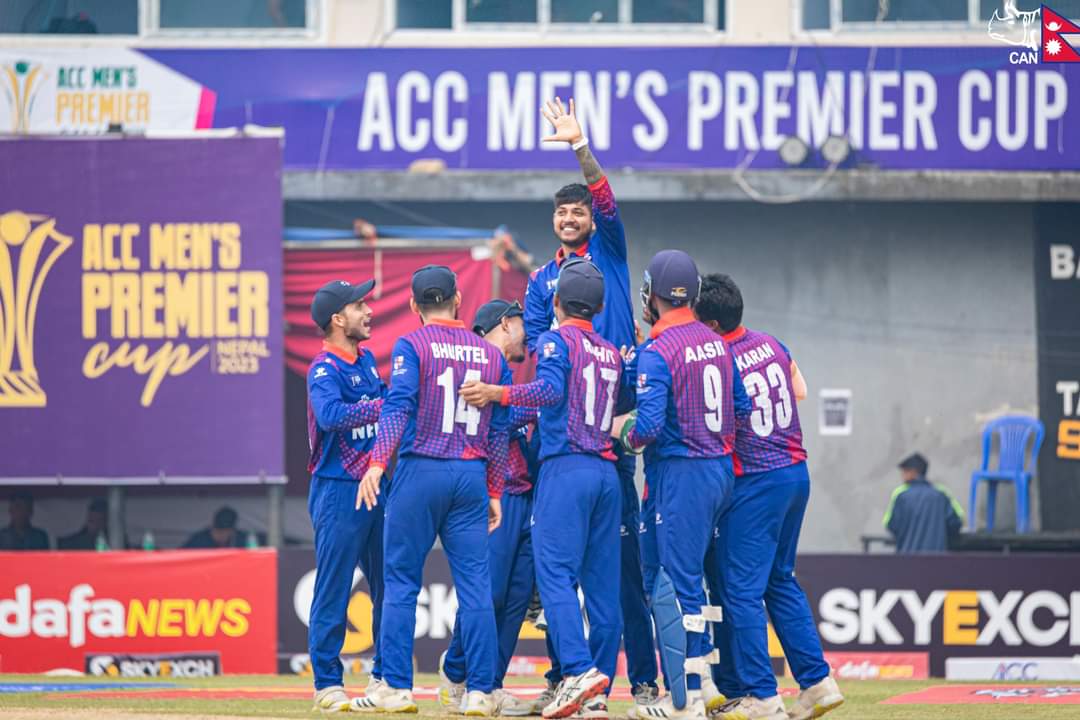 Records galore as Nepal thump Oman by 84 runs