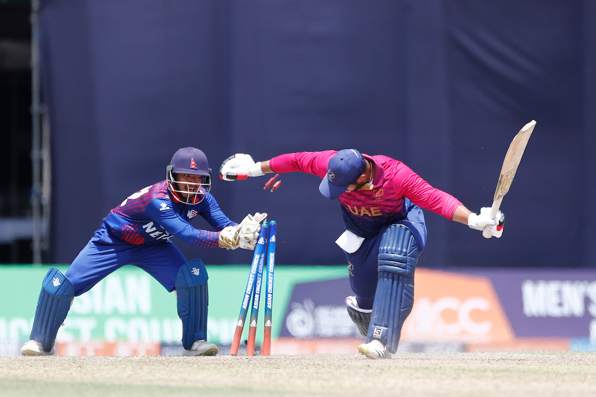Nepal register 3-wicket win over UAE ‘A’
