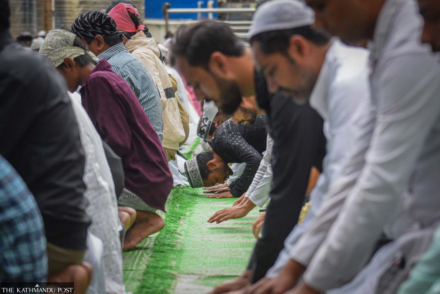 Bakra-Eid prayers in Kathmandu