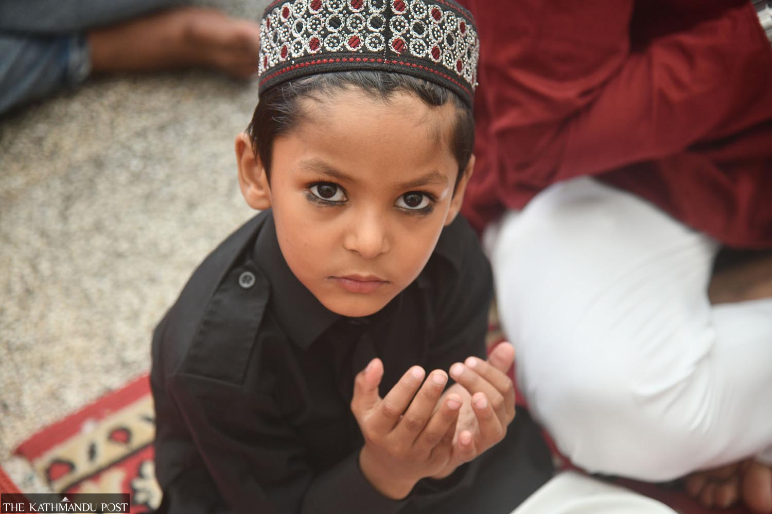 Bakra-Eid prayers in Kathmandu