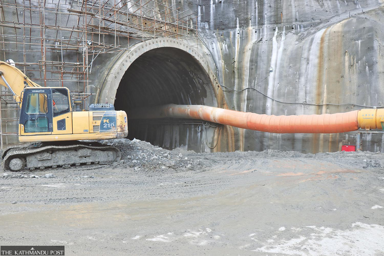 Siddhababa tunnel achieves key breakthroughs. Project completion target