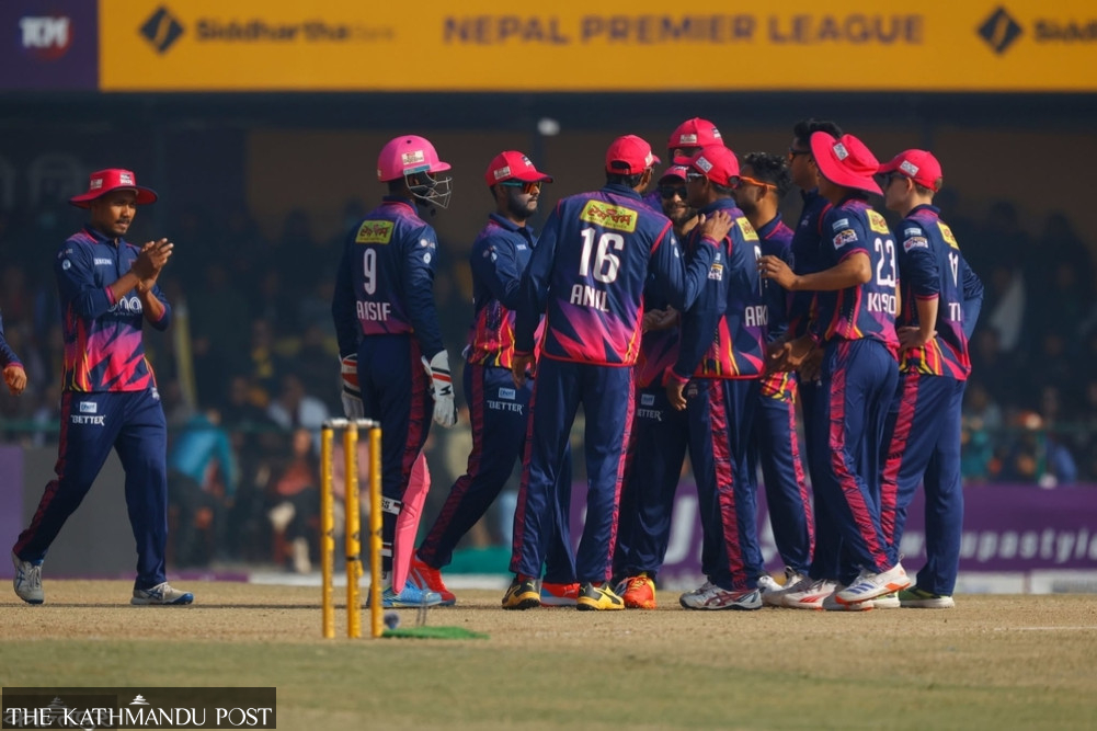 Sudurpaschim Royals set the target of 124 against Janakpur Bolts