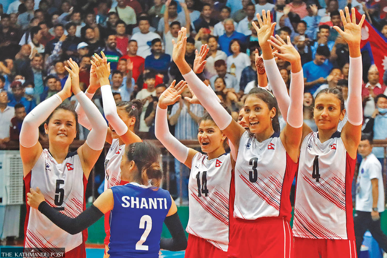 Nepal women’s volleyball team pull off historic win over India