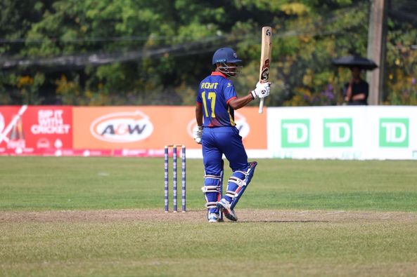 Nepal beat Oman by 56 runs in Canada T20 Tri-Series