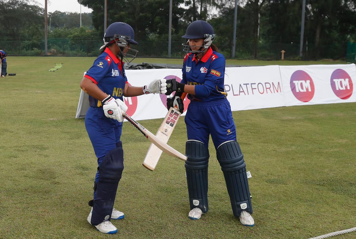 Nepal post 95-run target against India