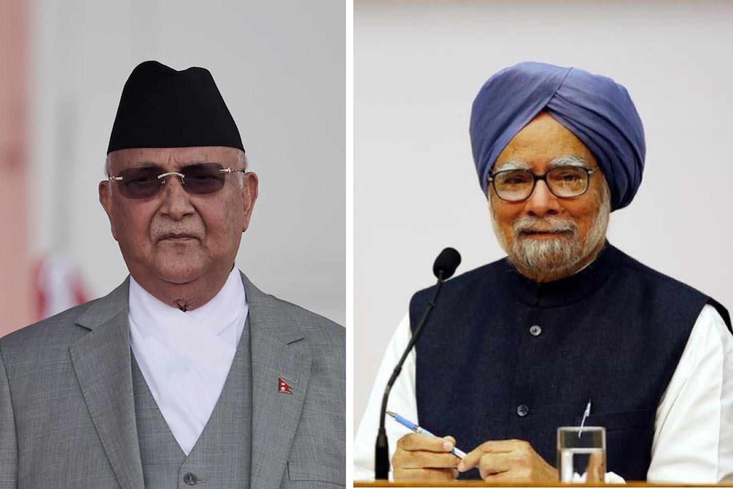 Prime Minister Oli condoles death of India’s former prime minister Singh