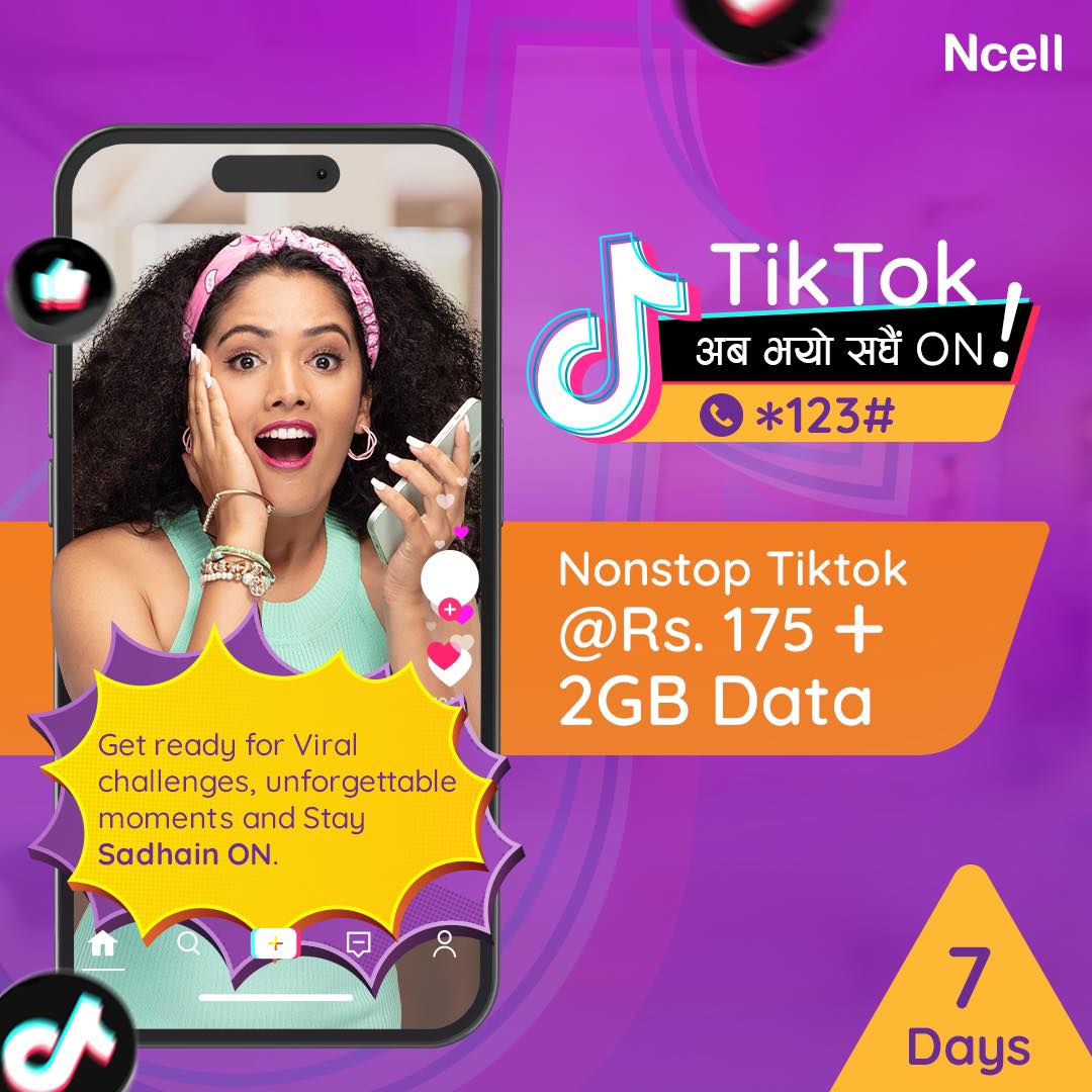 Ncell Launches New TikTok Pack