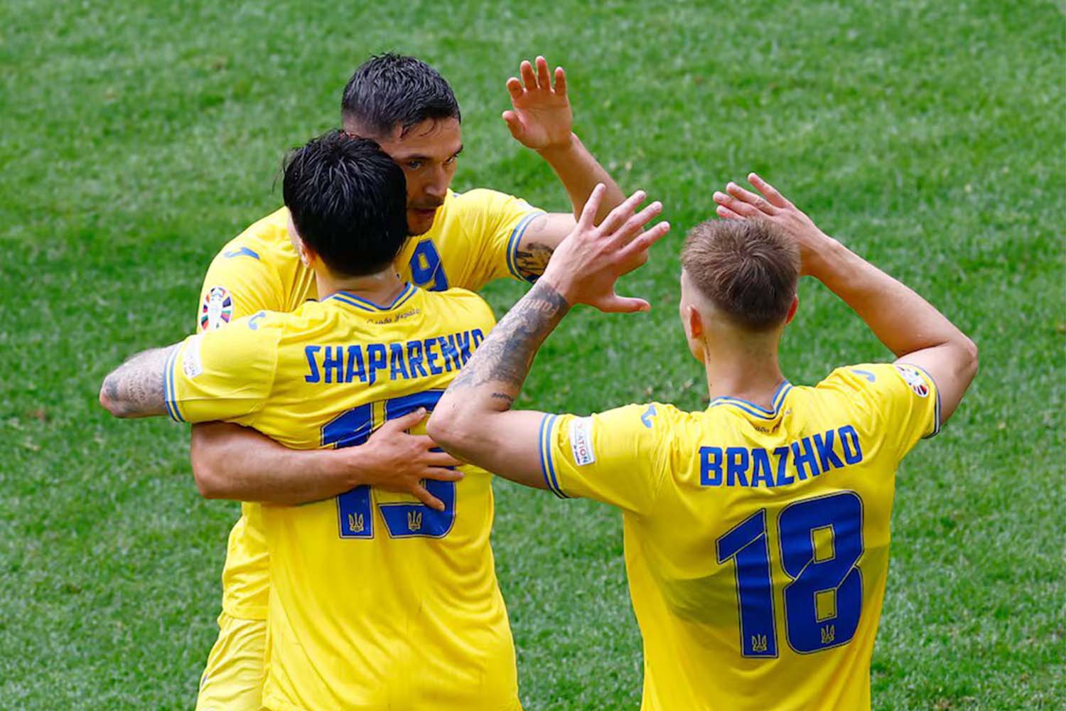 Ukrajina si víťazstvom 2:1 nad Slovenskom udržala euronádeje