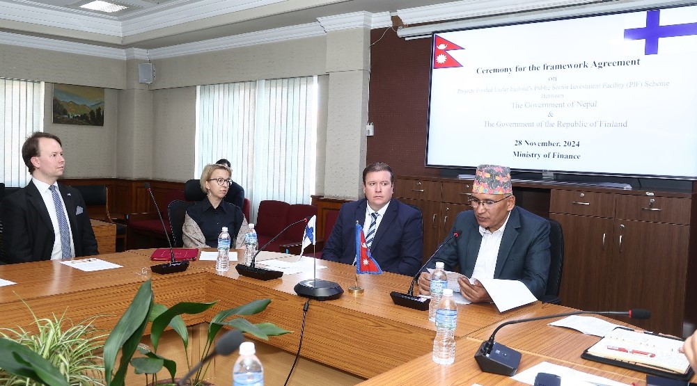 featured image thumbnail for post Nepal and Finland sign agreement on public investment mobilisation project