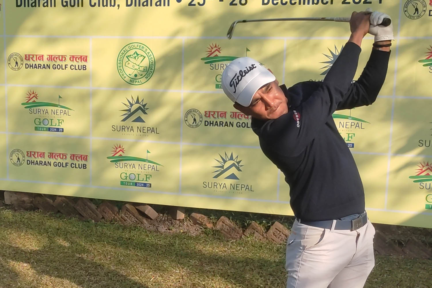 Local pro Tamang takes four-stroke lead