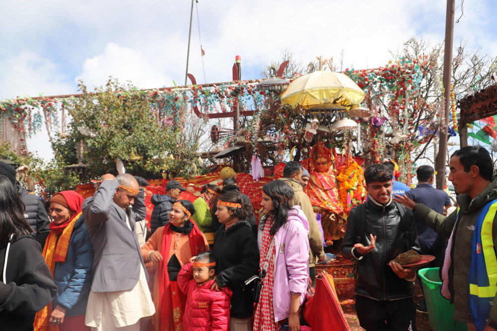 Over 61,000 visit Pathibhara Temple