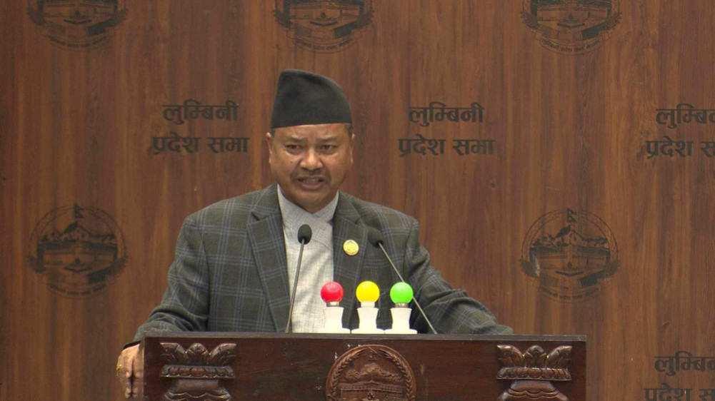 Lumbini Chief Minister Chaudhary resigns - Vimarsana News