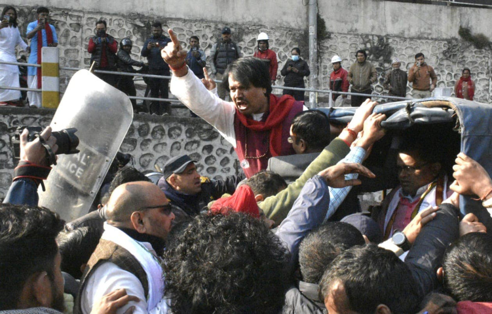Rastriya Janamat Party chief CK Raut, 50 others arrested
