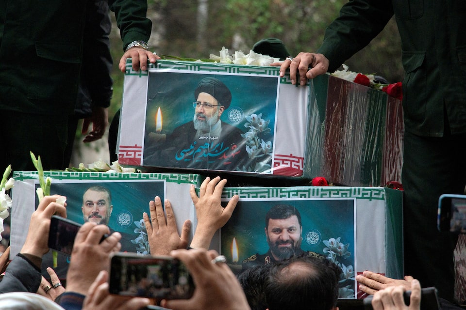 Iranian President Raisi’s memorial muted amid public discontent