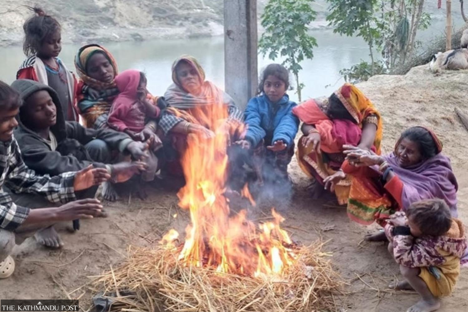 Freezing temperatures add to the woes of Tarai’s poorest communities