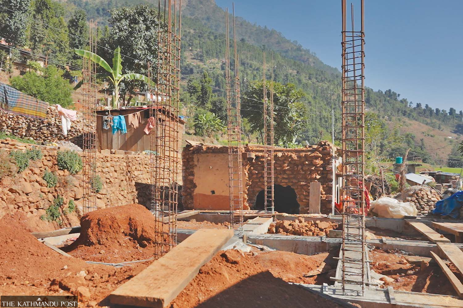 Frustrated by delays, Rukum West quake survivors ignore building codes