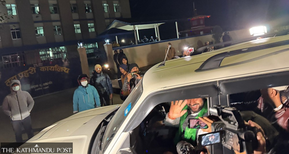 Rabi Lamichhane released after 84 days in custody
