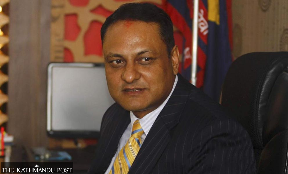 Former IGP Sarbendra Khanal quits CPN-UML