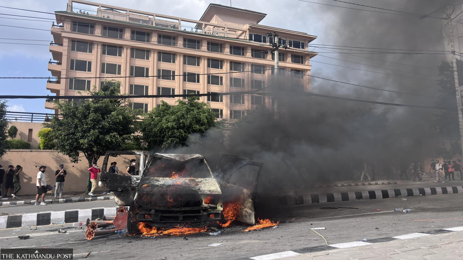 14 killed as police open fire on Gen Z protest in Baneshwar