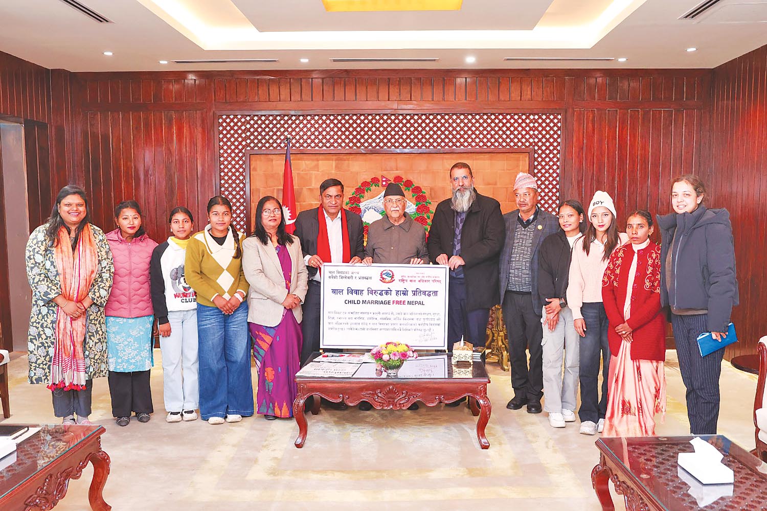 Pledge to end child marriage in Nepal