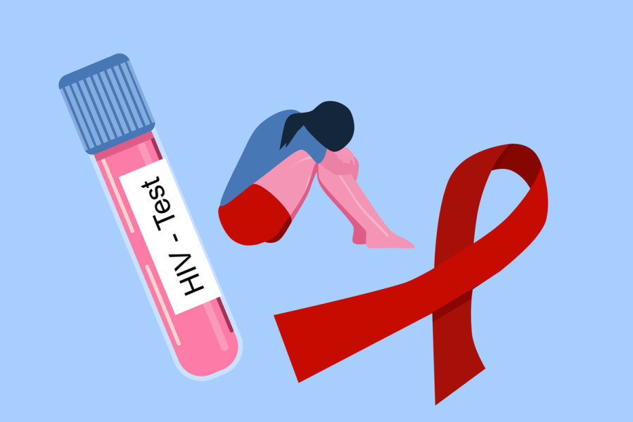 HIV killed 559 Nepalis and infected 614 last year