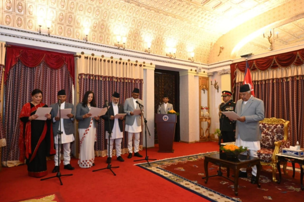 Five new ambassadors take oath of office