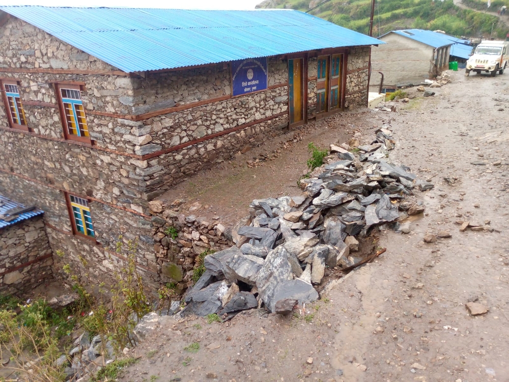 Humla Poor Side Rain-induced landslides cause havoc in Humla