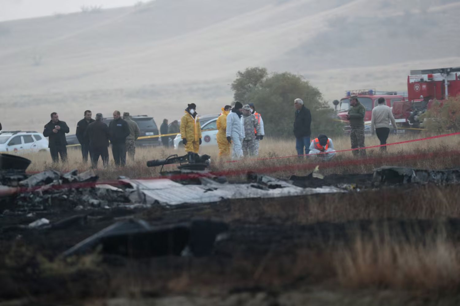 Turkey says 20 troops killed in Georgia plane crash; inspections ongoing