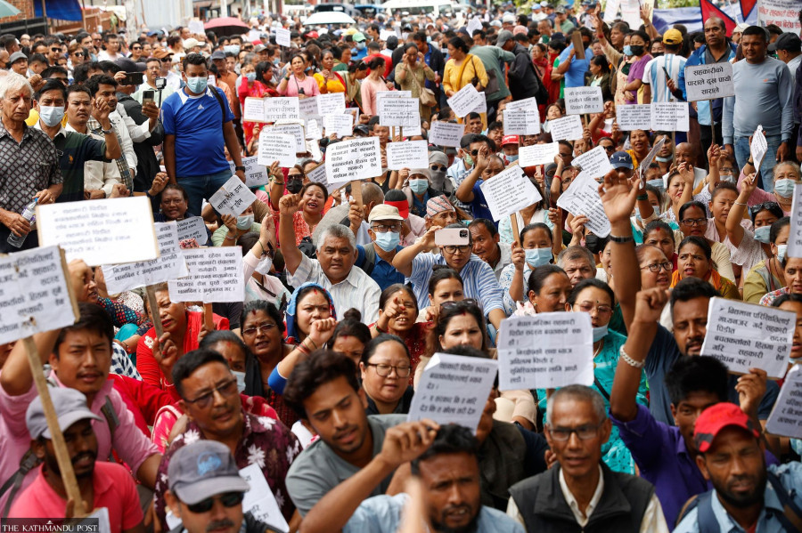 Rising pressure from different groups tests election government