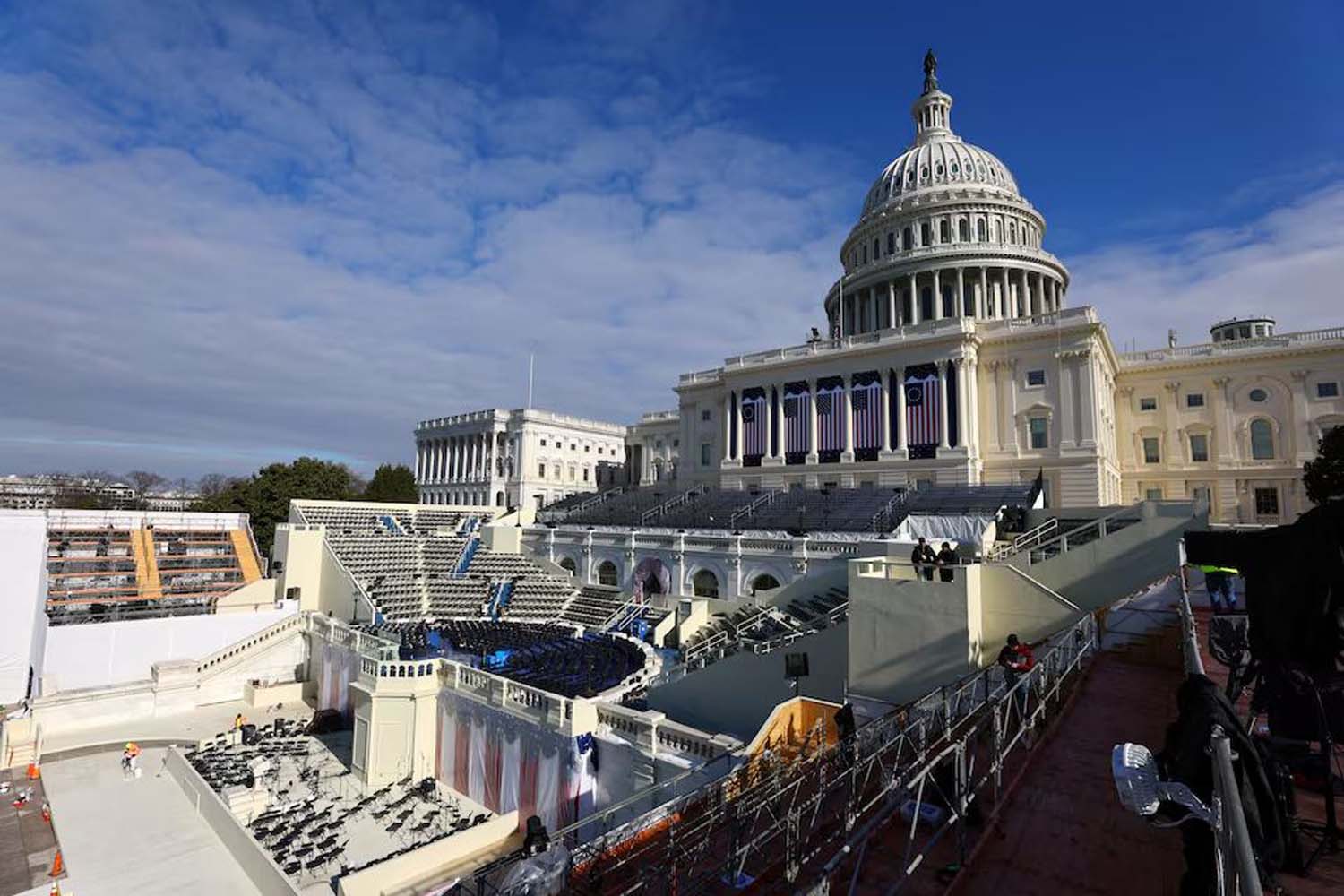 Severe cold forces Trump inauguration indoors, first time in 40 years