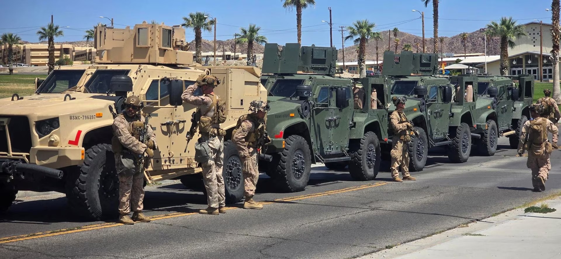 US Marines arrive in LA on Trump’s orders as immigration protests persist