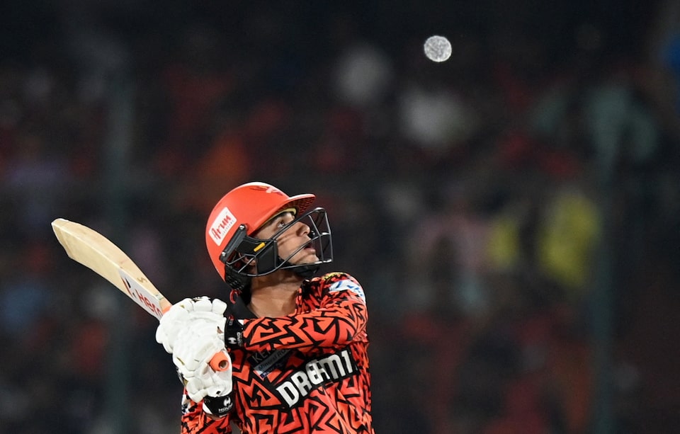 Hyderabad’s Abhishek writes own script in special IPL ton