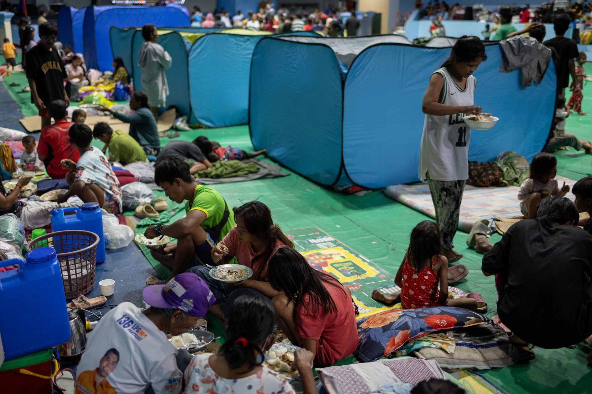 Two dead, one million evacuated as Typhoon Fung-wong slams into the Philippines