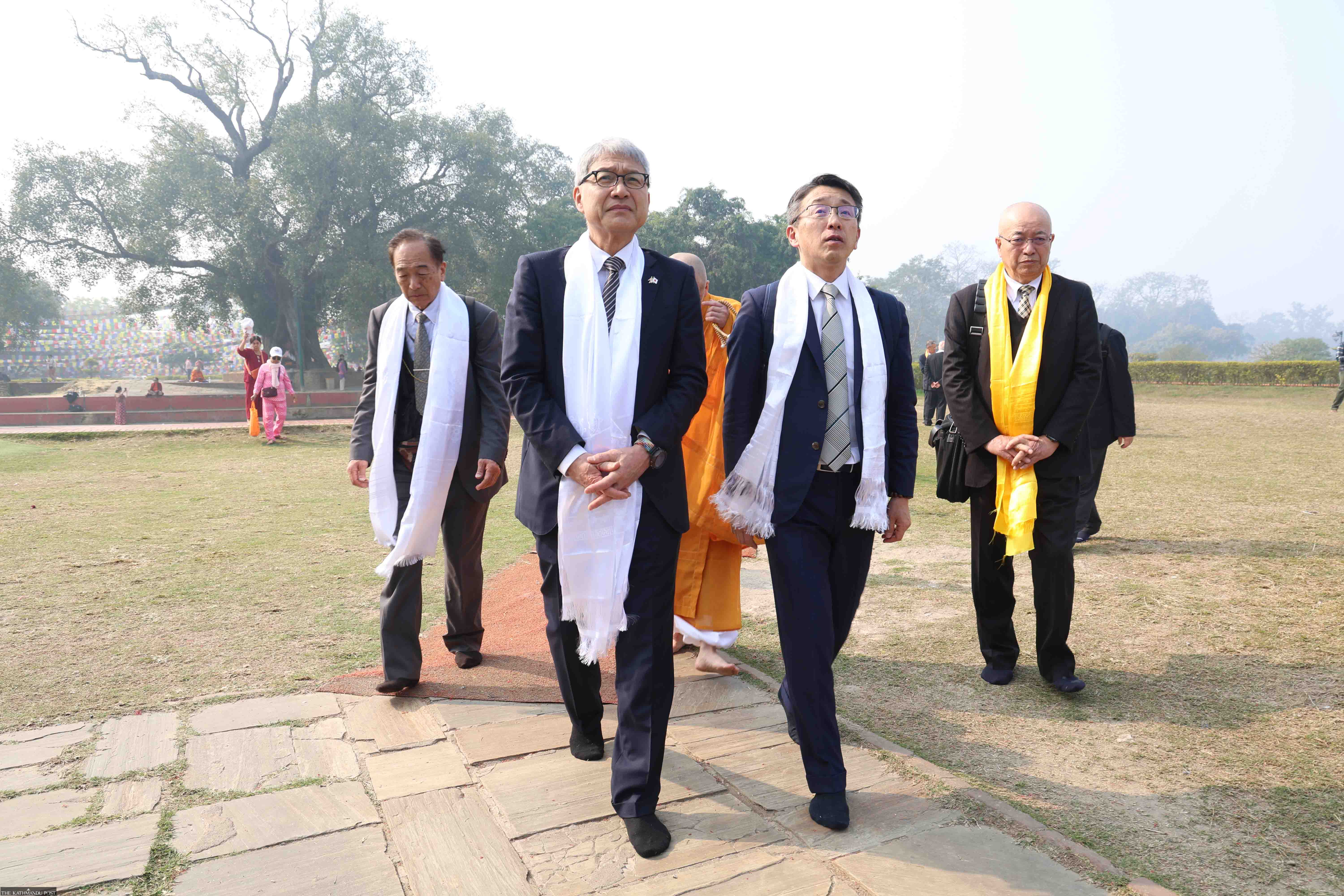 Japan’s Wakayama governor visits Lumbini