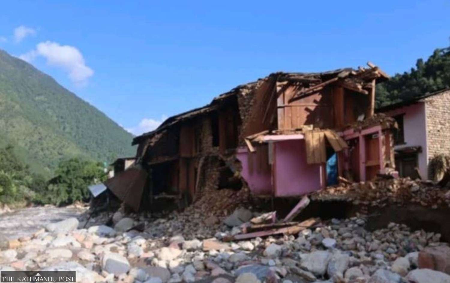 Baglung flood survivors face Dashain without homes as rebuilding stalls