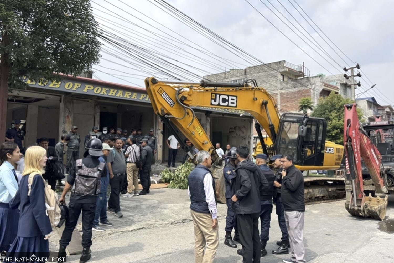 Pokhara starts demolition drive against Phirke river encroachment