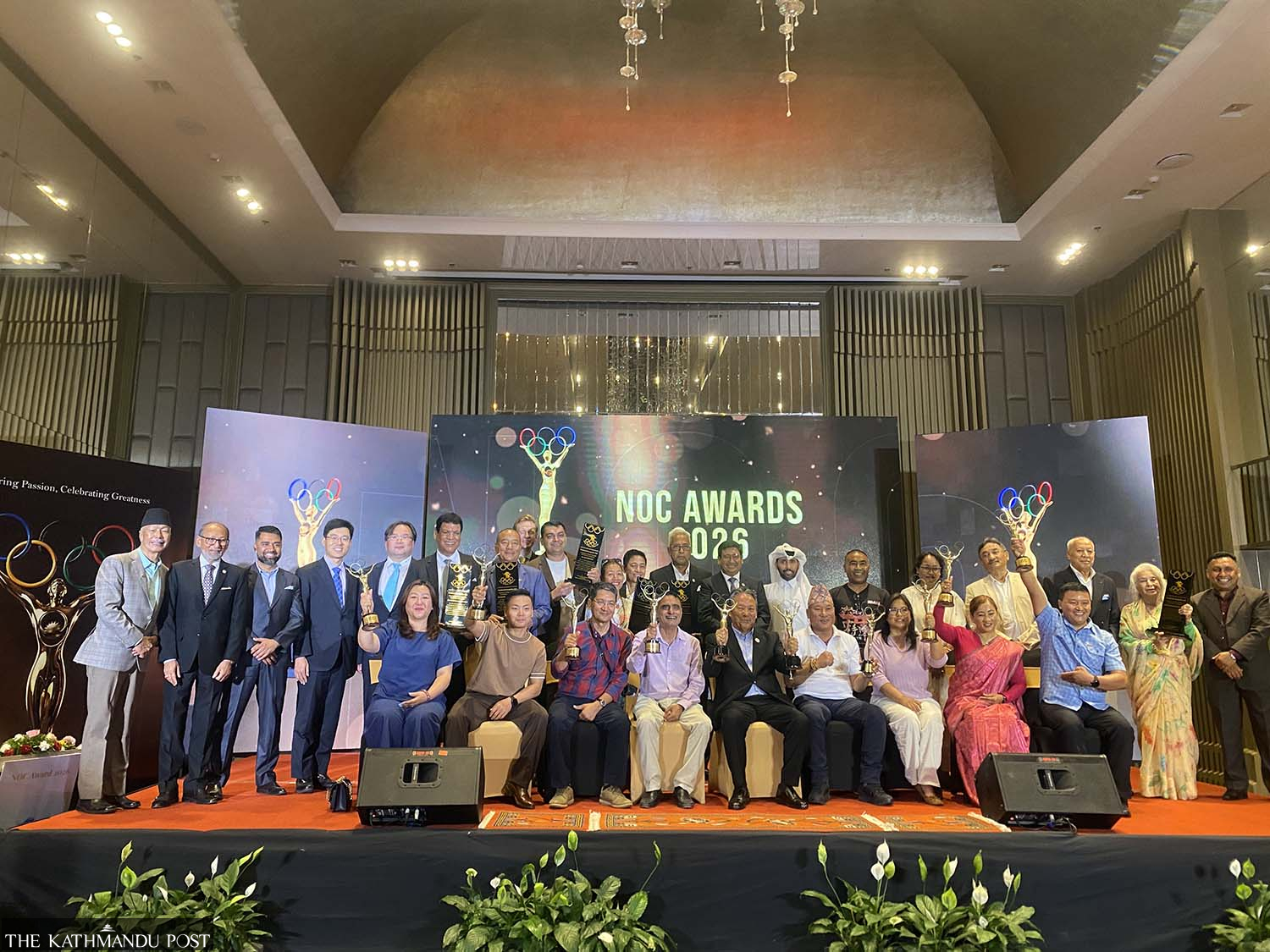 Nepal Olympic Committee Award honours athletes, coaches, association and journalists