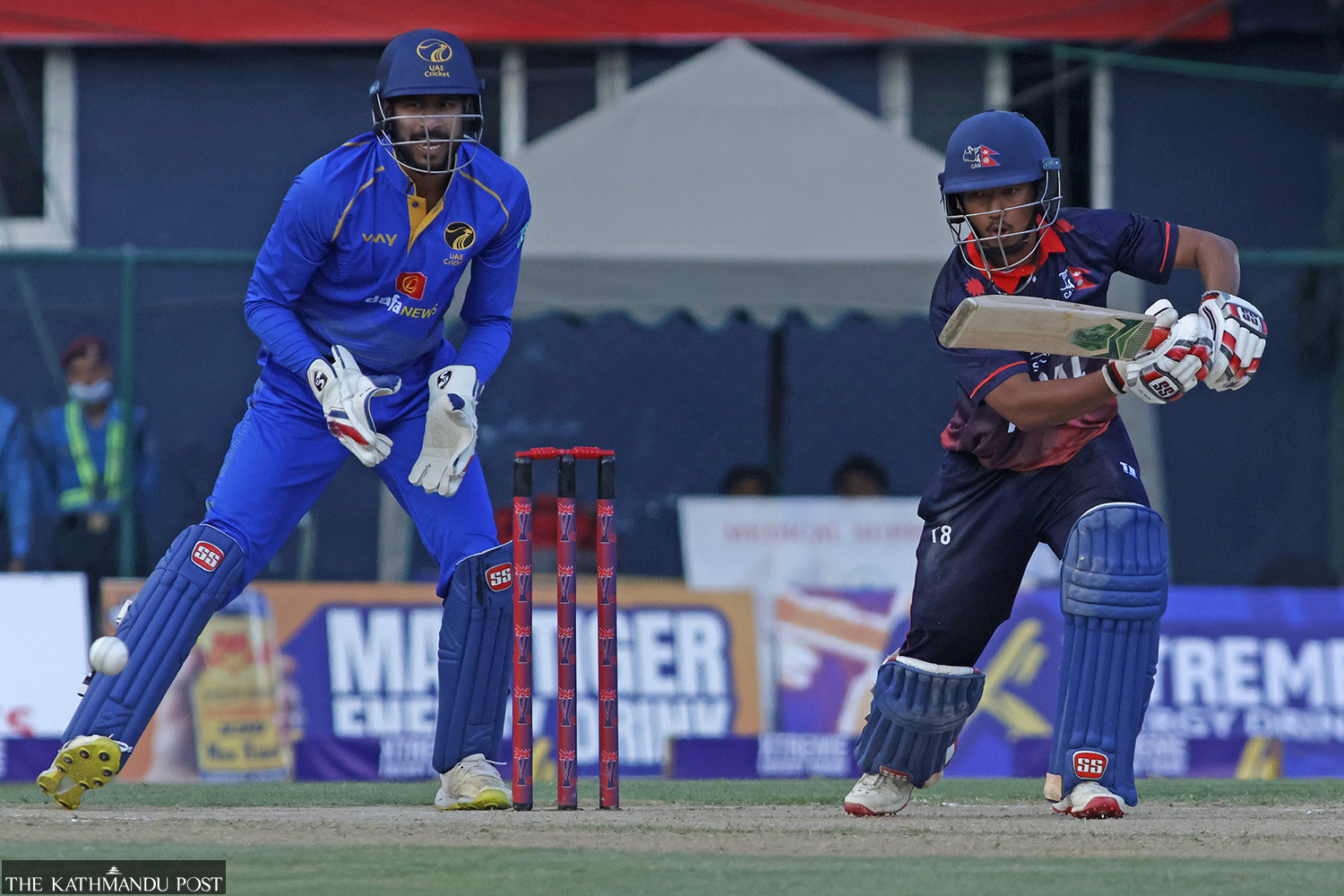 Floodlights, rain and a frustrating finish: Nepal fall to UAE in historic night at TU
