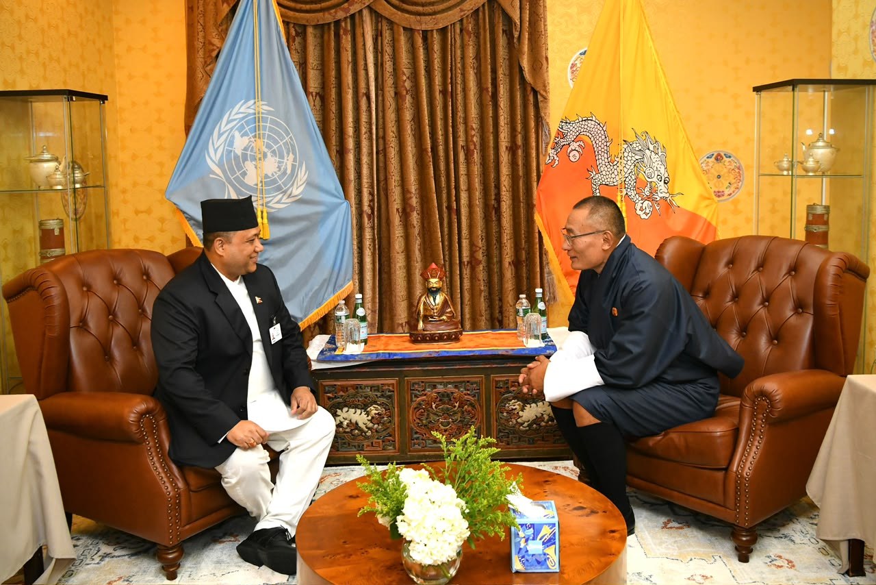 Foreign Minister Khanal begins bilateral meetings in New York