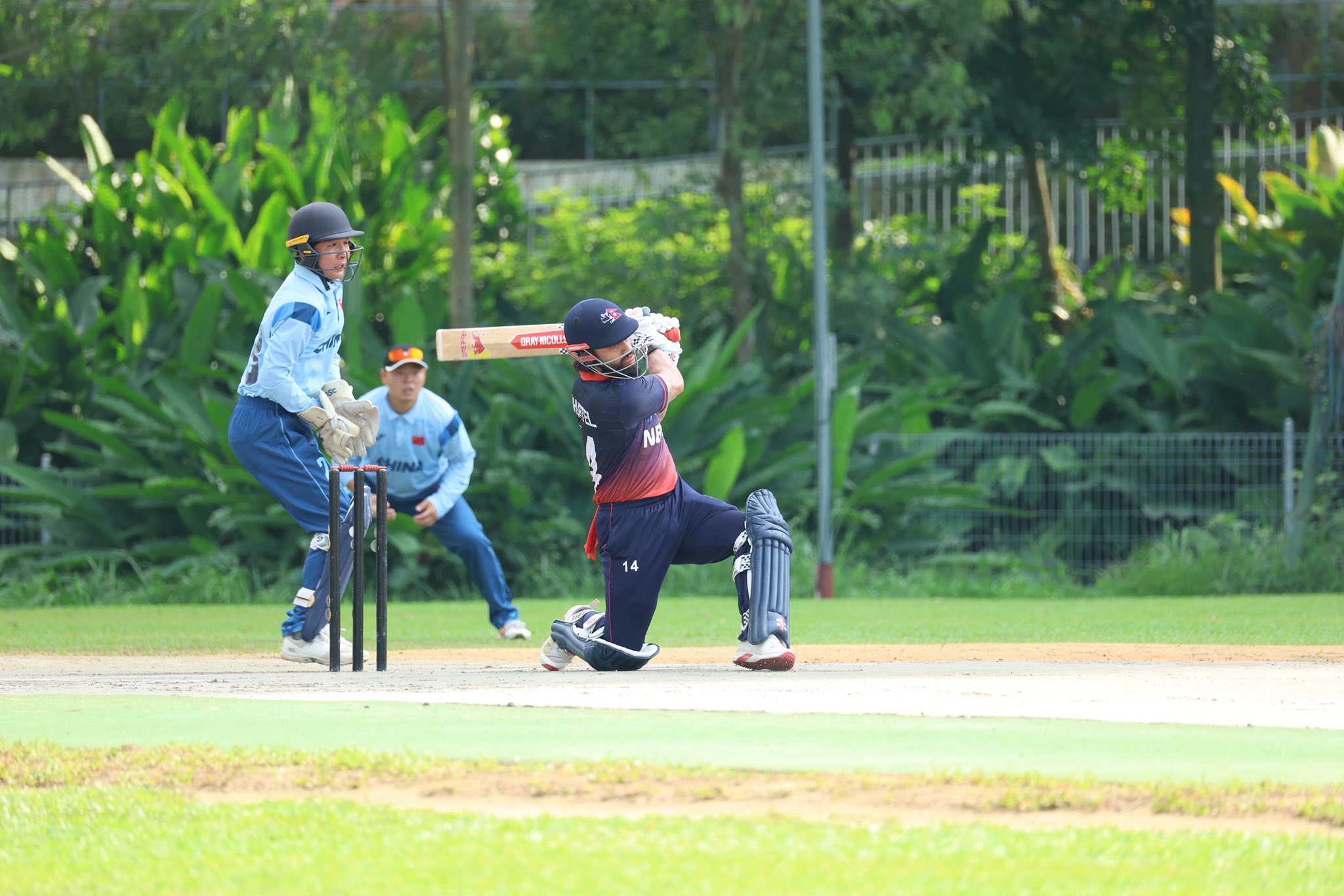 Nepal crush China by 221 runs in Asian Games cricket qualifier opener
