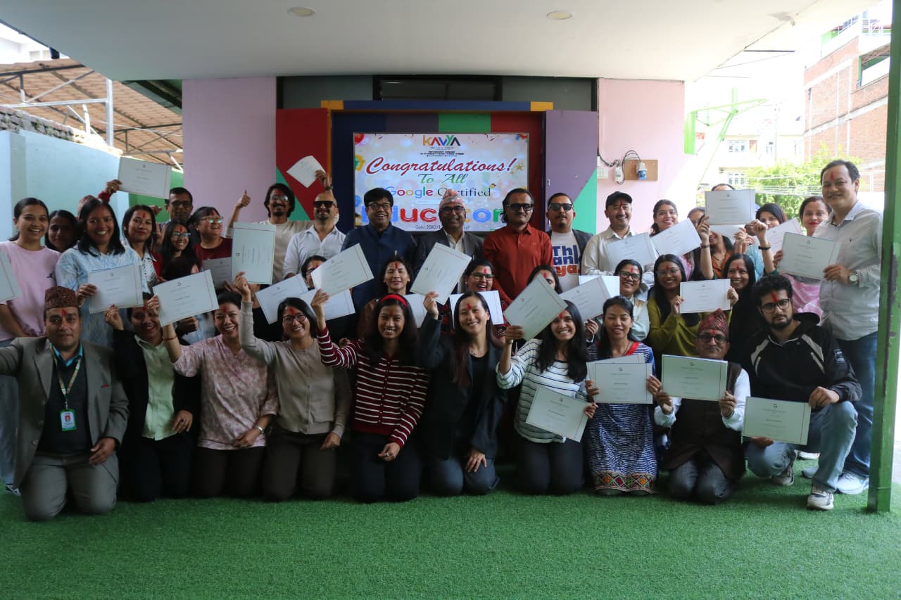 Google certification for Kavya School teachers