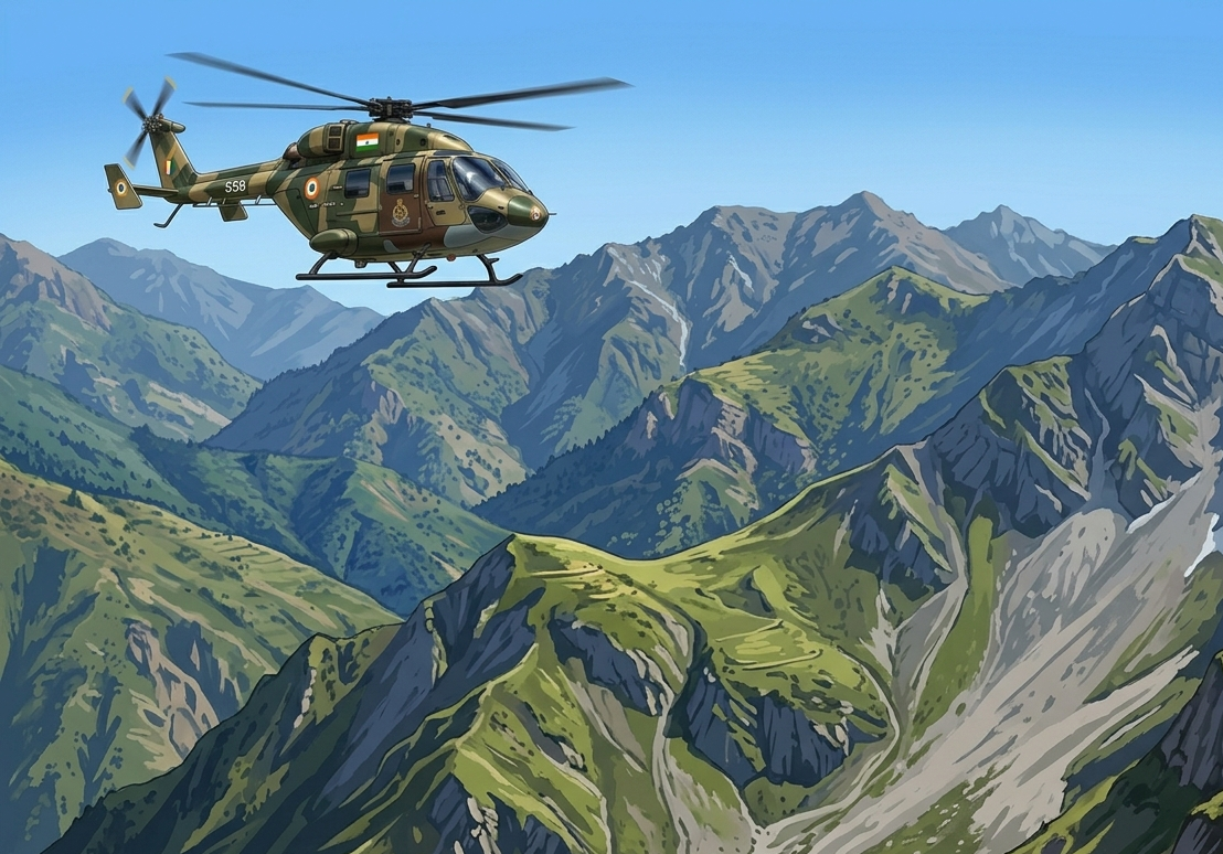 Unauthorised entry of Indian mil chopper into Nepali airspace in Darchula sparks diplomatic row