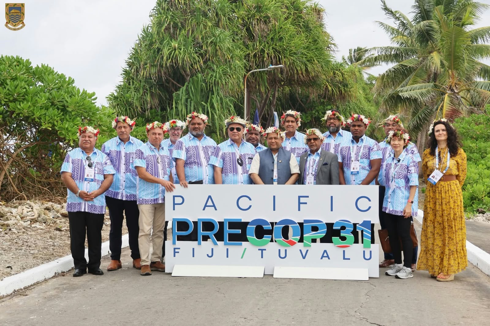 Foreign Minister Shisir Khanal attends pre-COP leaders’ event in Tuvalu
