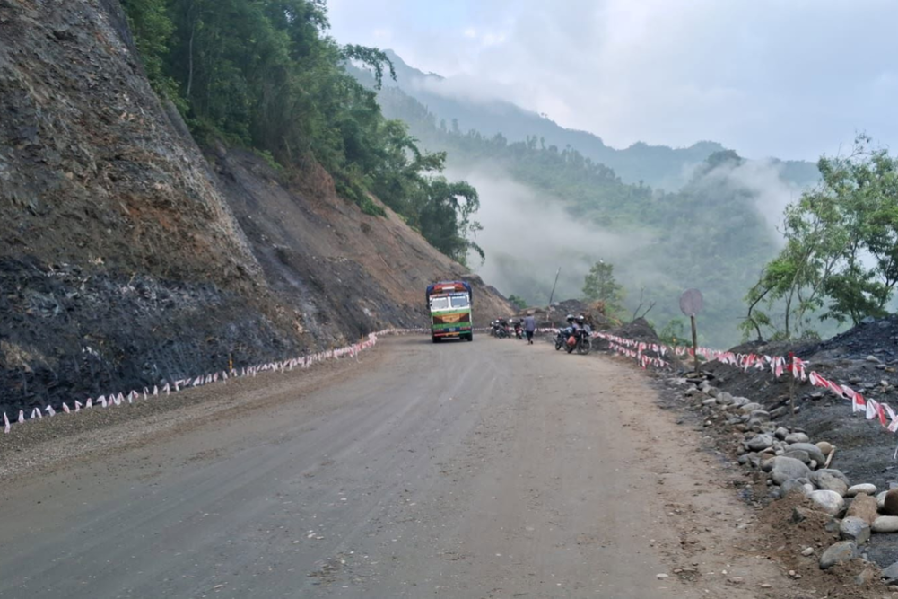 Krishnabhir road reopens on Thursday