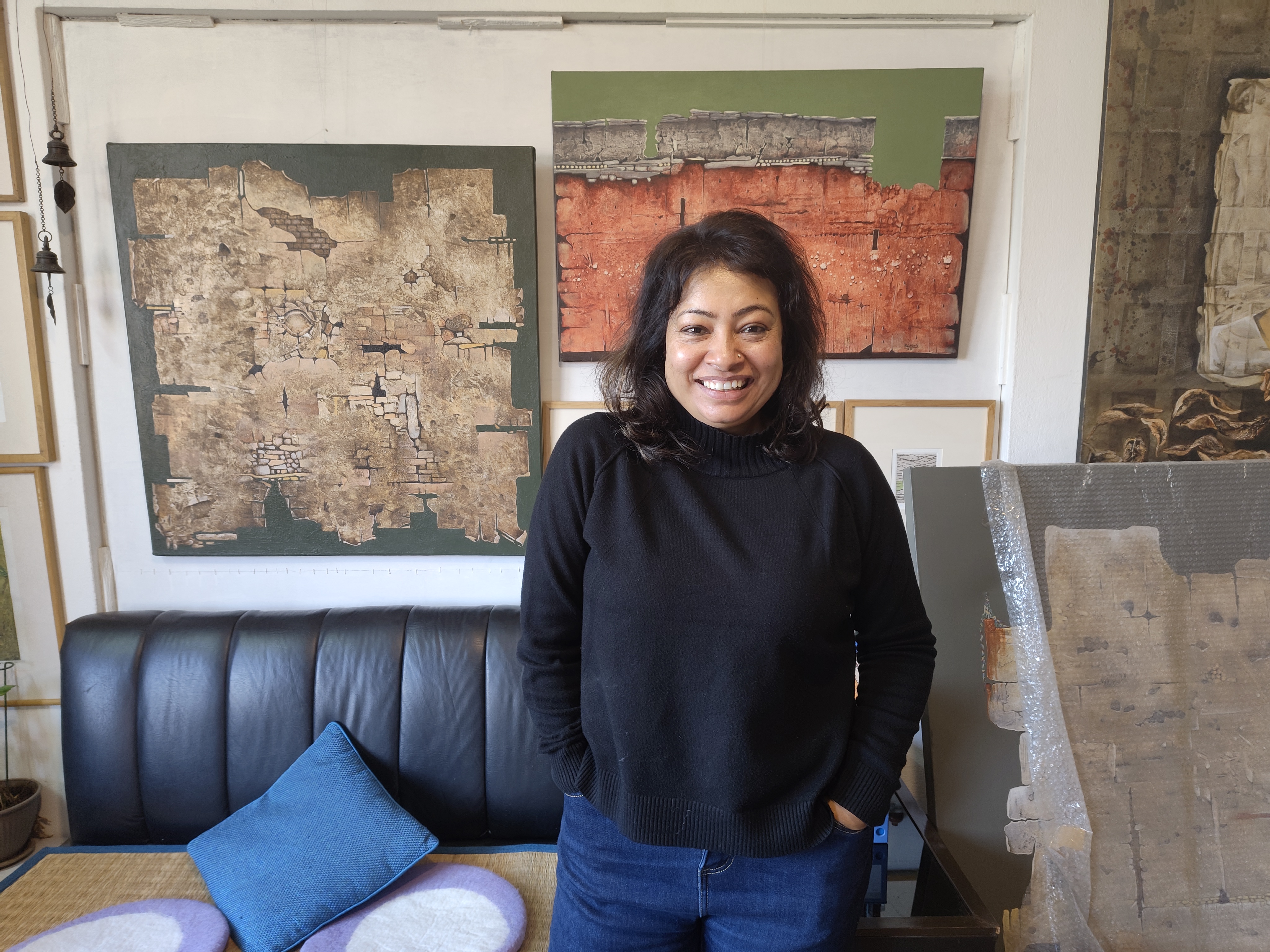 Through art, she observes life more deeply