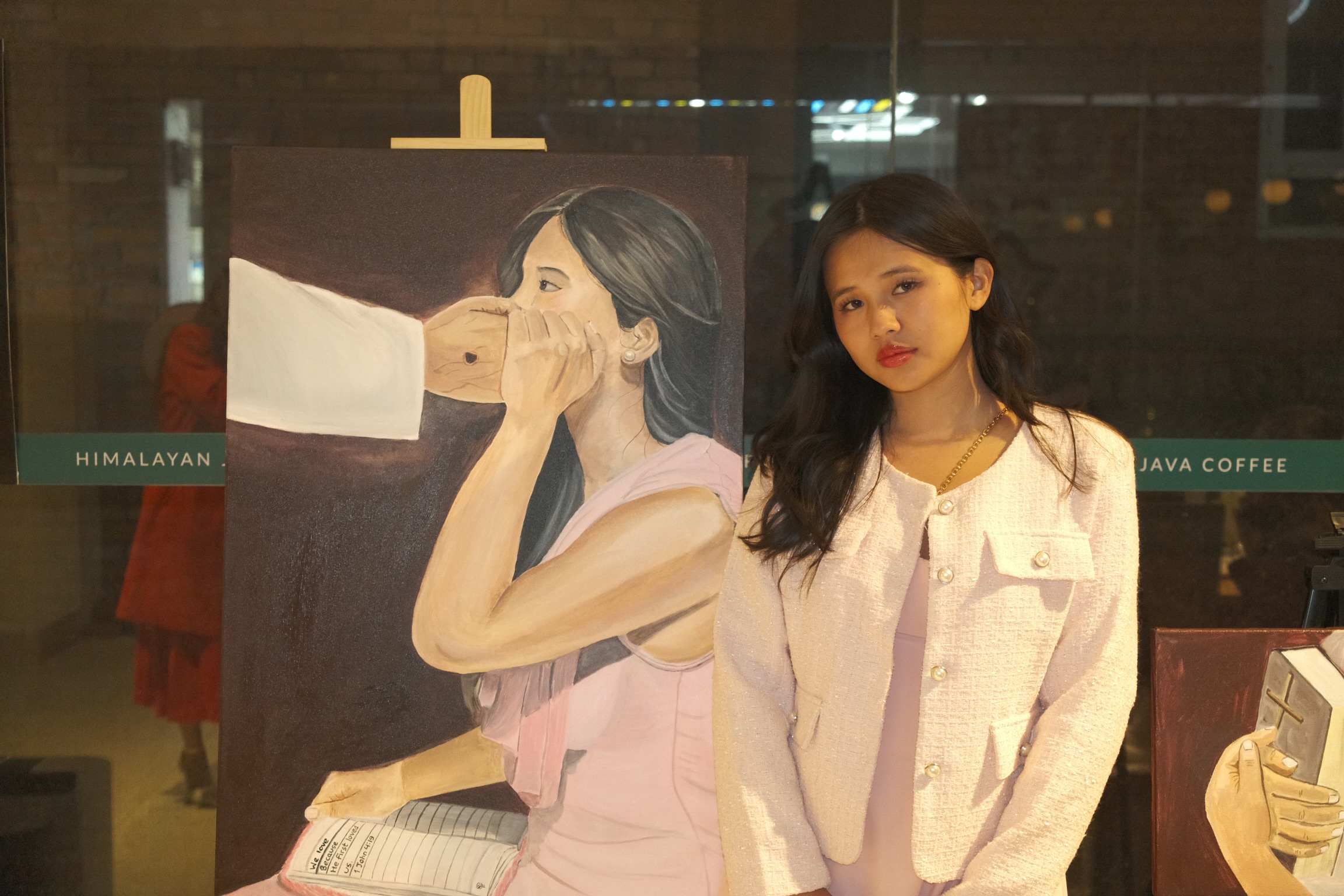 Painting stories, one stranger at a time