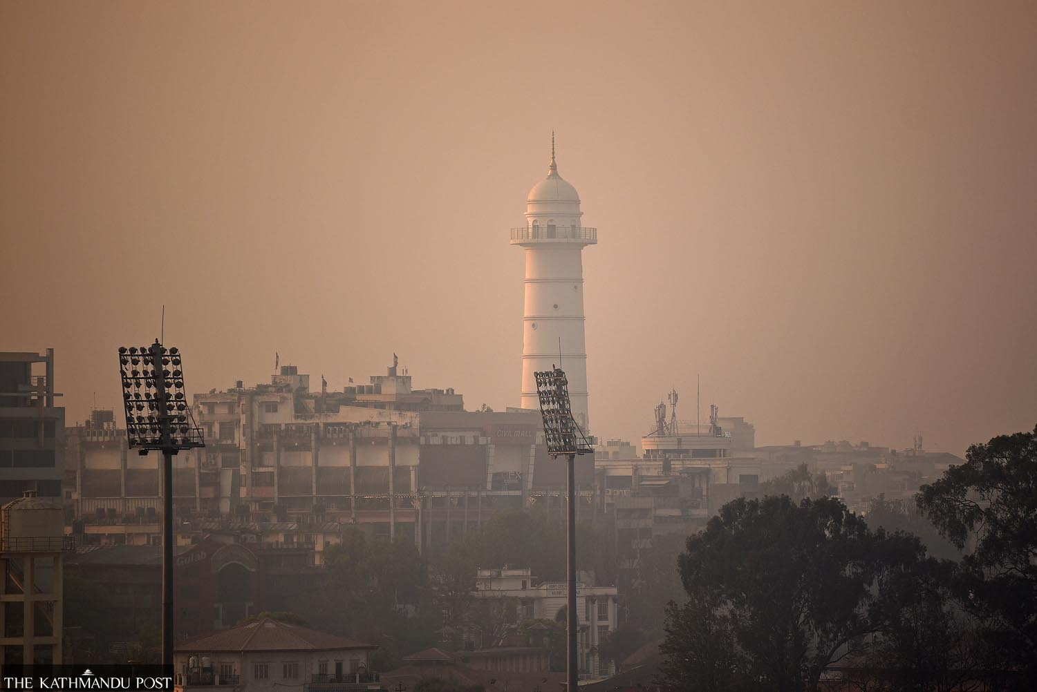 Kathmandu ranked world’s third most polluted city at Friday noon