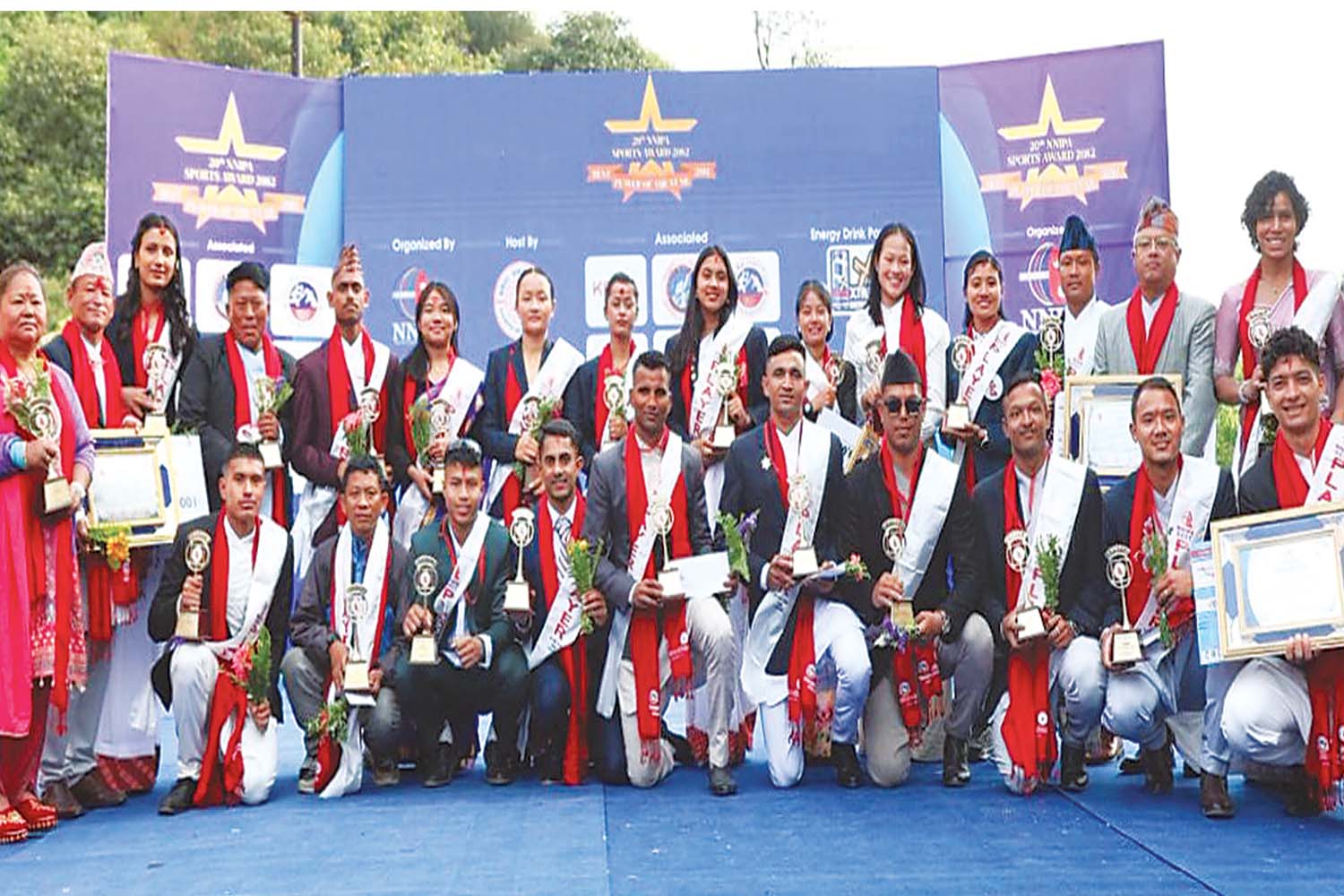 Santoo and Arika feted as ‘best of the best’ at 20th NNIPA Sports Award