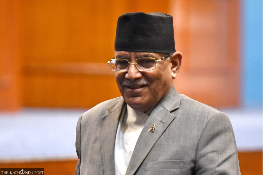 Dahal leaving for Delhi today